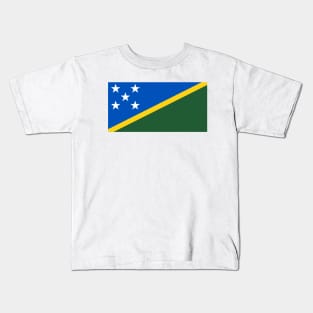 Flag of Solomon Islands Kids T-Shirt